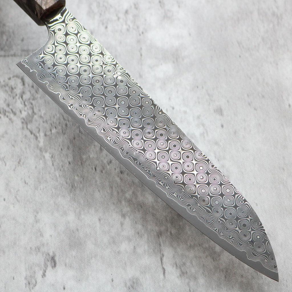 Nigara Hamono Damascus Anmon Gyuto 195 mm