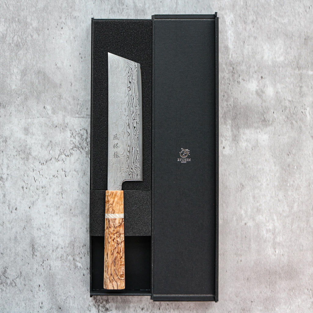 Ryusen Hamono Fukaku-ryu Nakiri 155 mm