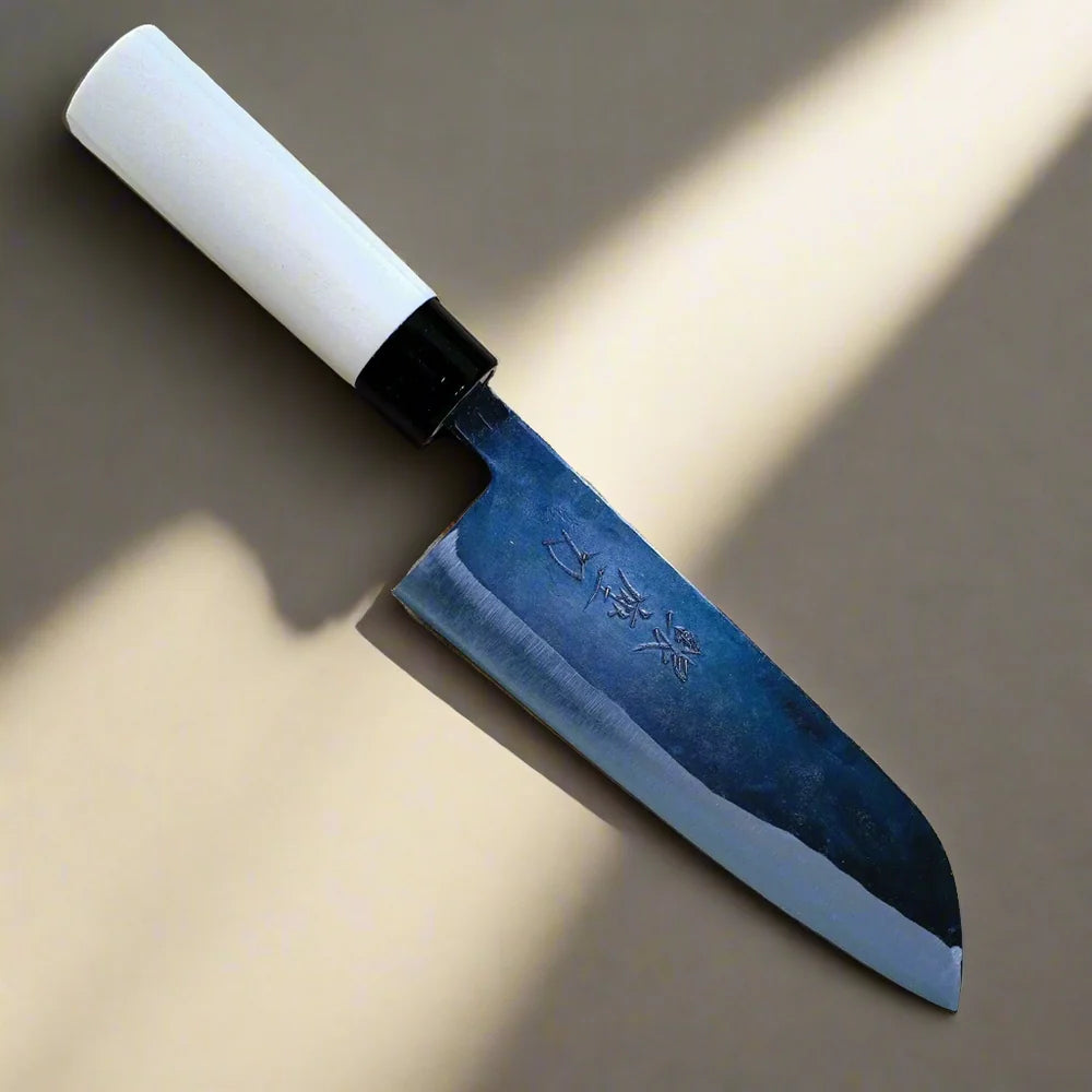 Aogami 165 | Santoku 165mm Blue #2 - Soft Iron - Made in Japan